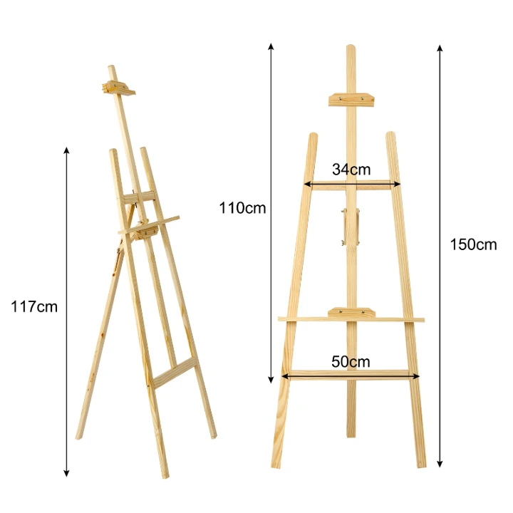 1.5 meters easel