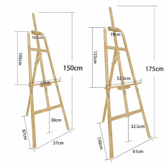1.7 meters easel stand