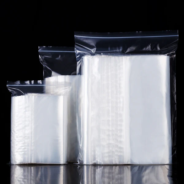 100pcs Small Ziplock Bags (7x10 cm) – Clear Resealable Poly Bags