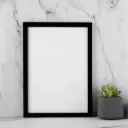 A2 Premium Black Photo Frame | Sleek Minimalist Design