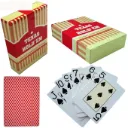 Poker Size Plastic Coated Playing Cards