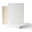 Primed Canvas – 18 × 24 cm | Ready-to-Paint Artist Canvas