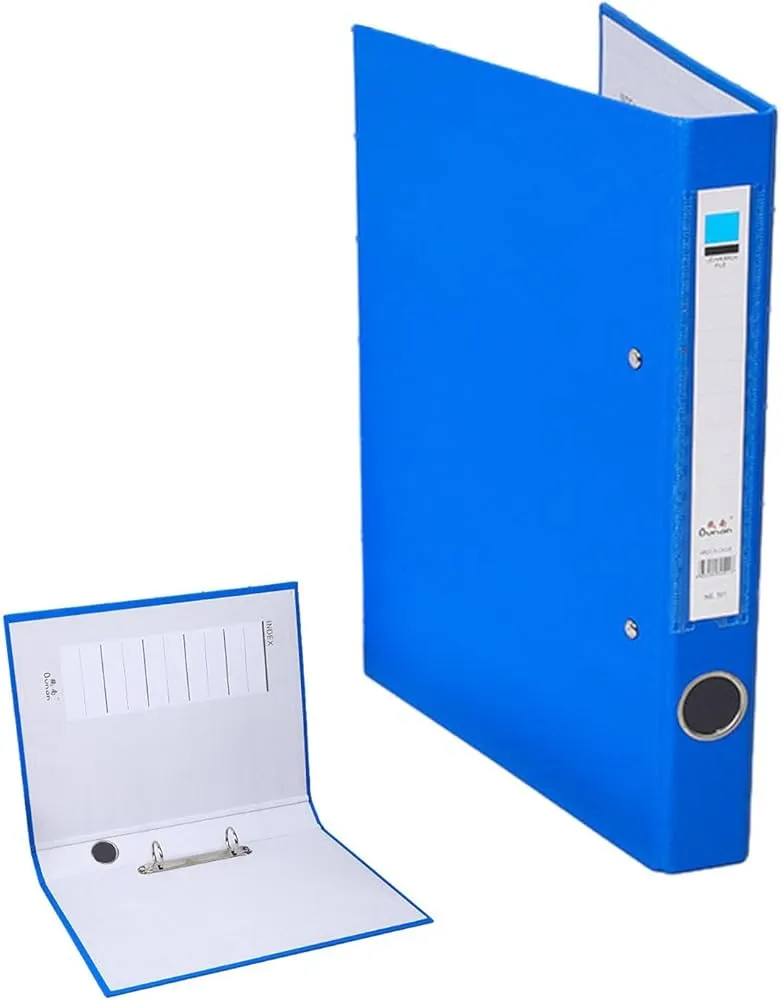 A4 Ring File Binder – 2 Ring | Durable Plastic File Folder