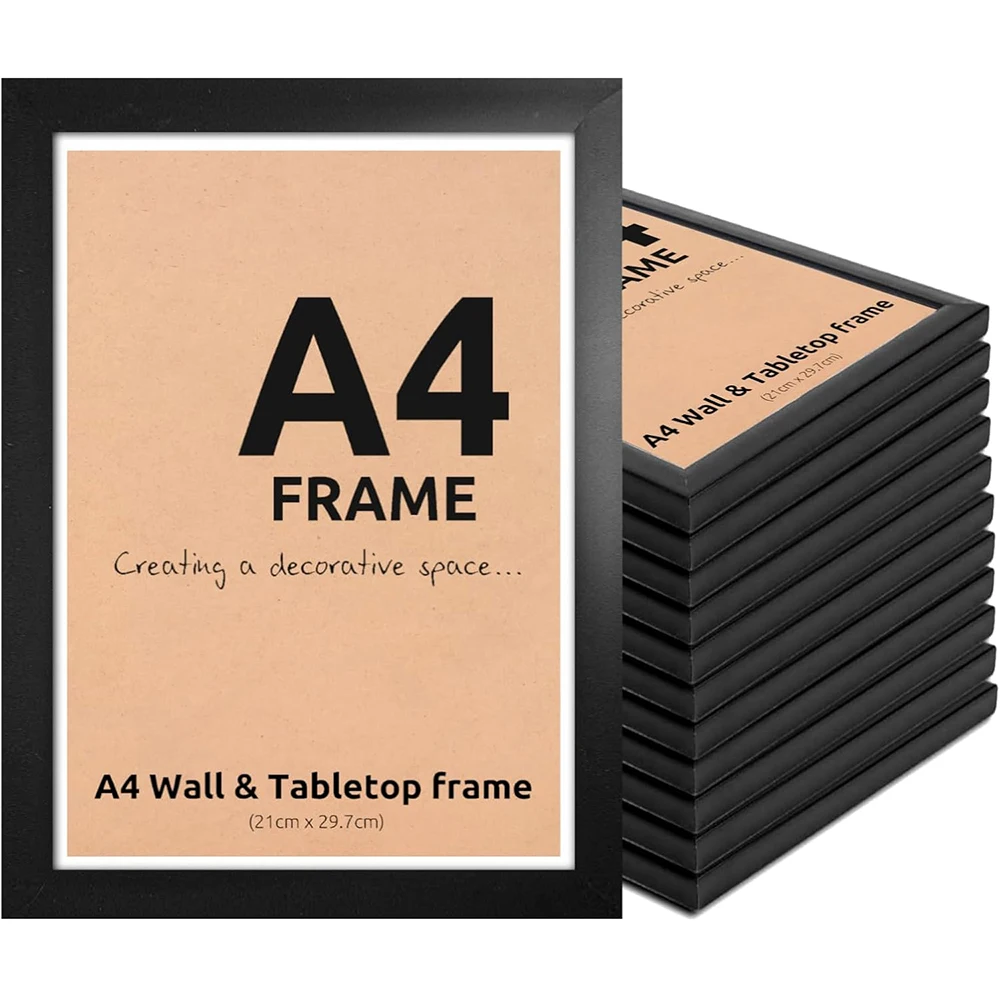 Black A4 Picture Frame