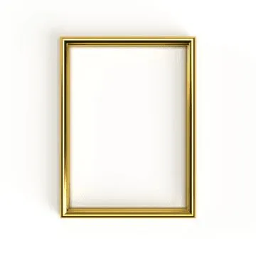 Gold A4 Picture Frame