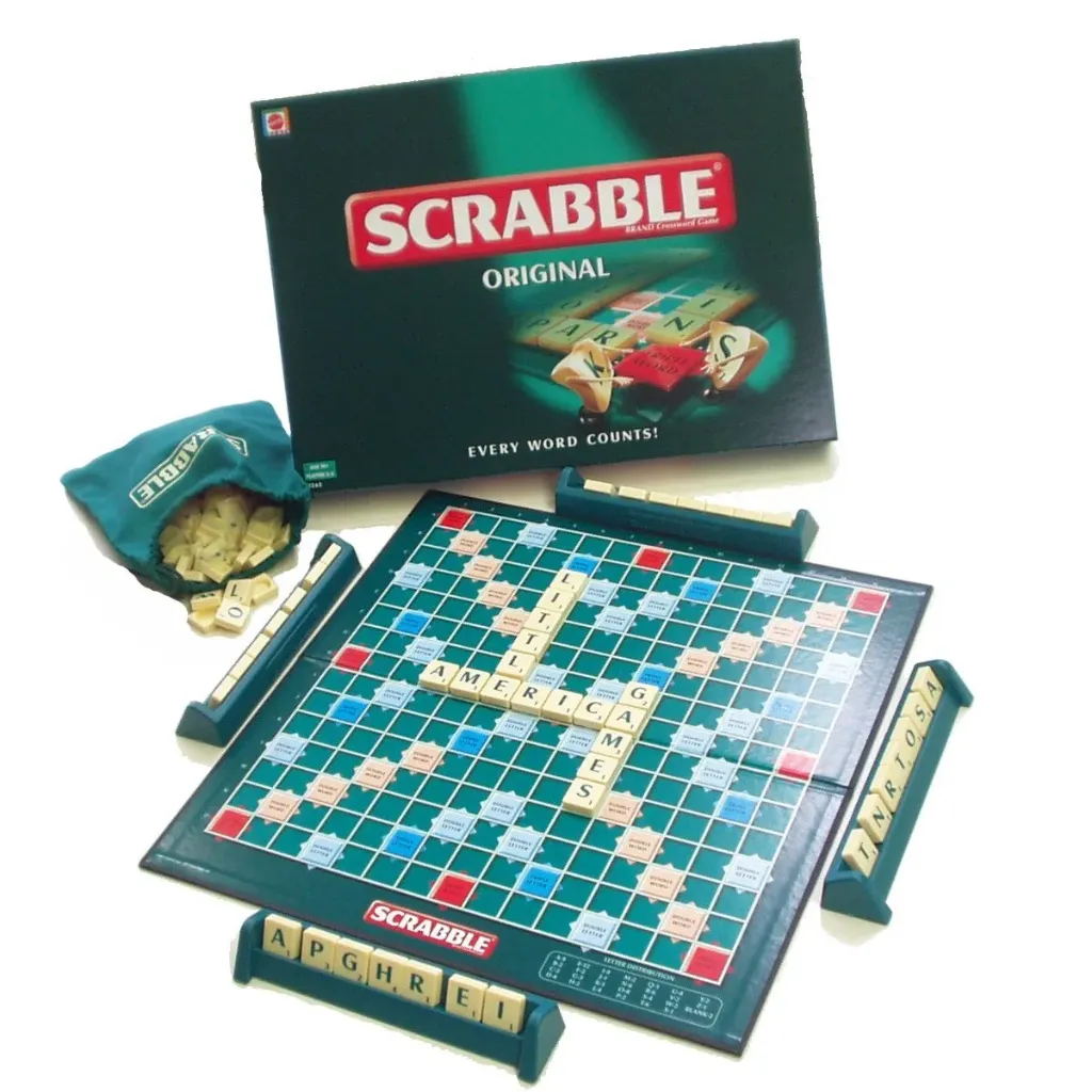 Scrabble – Ultimate Word-Building Board Game for Family & Friends