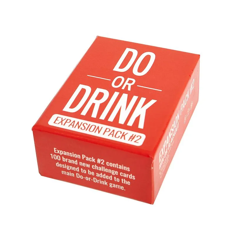 Do or Drink Card Game – Expansion Pack #2