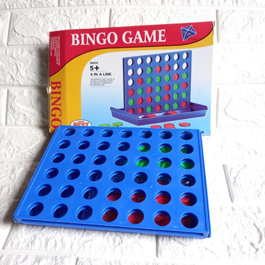 Bingo Game – Connect 4 in a Line Family Game