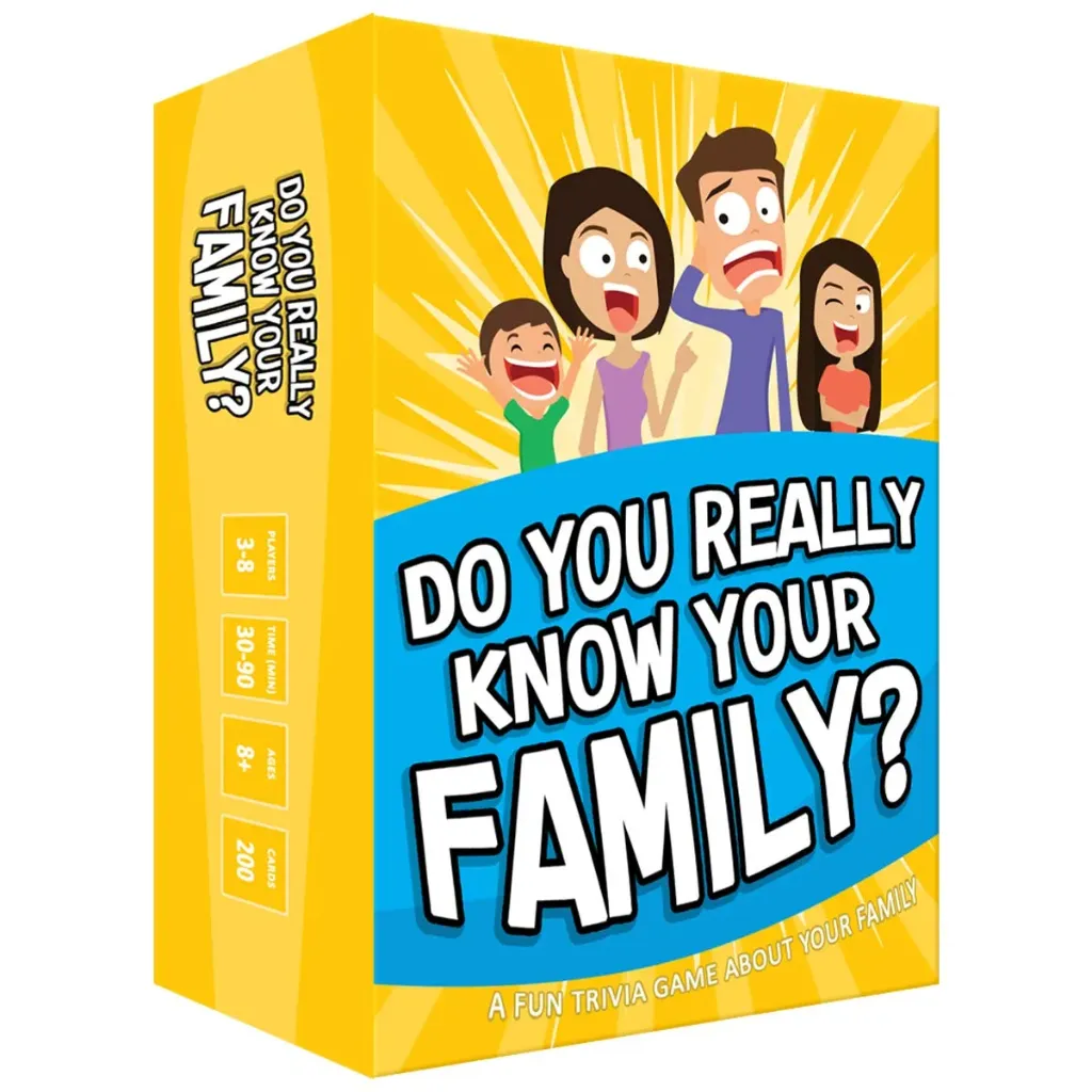 Do You Really Know Your Family? – Interactive Card Game