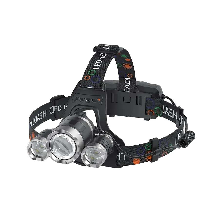 Triple-LED Headlamp: Professional Extreme Illumination